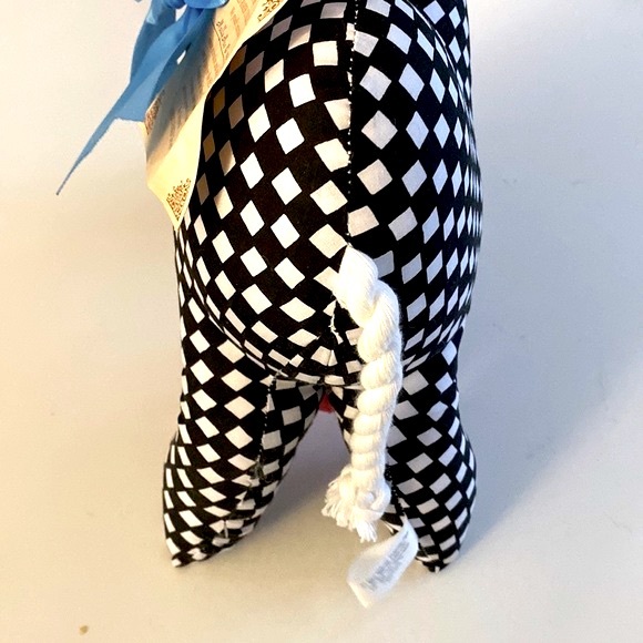 Overly Raker Molly Moo Stuffed Standing 1994 Cloth Black White Cow Collection - Picture 5 of 13